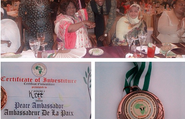 KCee Appointed Peace Ambassador