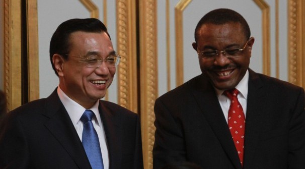 Chinese Premier Arrives Nigeria