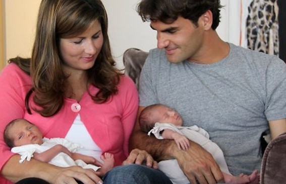 Roger Federer's Wife Mirka Gives Birth To Another Set Of Twins