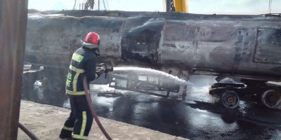 Two Die In Tanker Inferno In Lagos