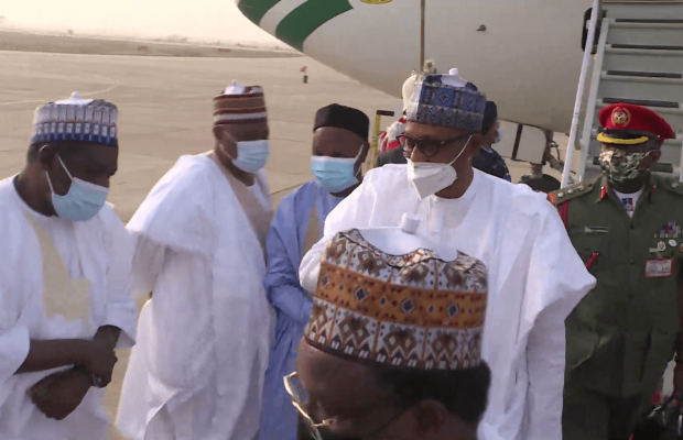 President Buhari in Daura on a Four-Day Official Visit