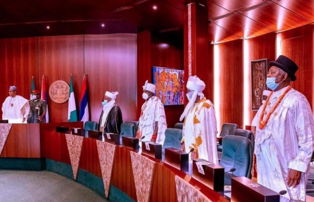 We Are Going to be Harder on Criminals, President Buhari Tells Traditional Rulers