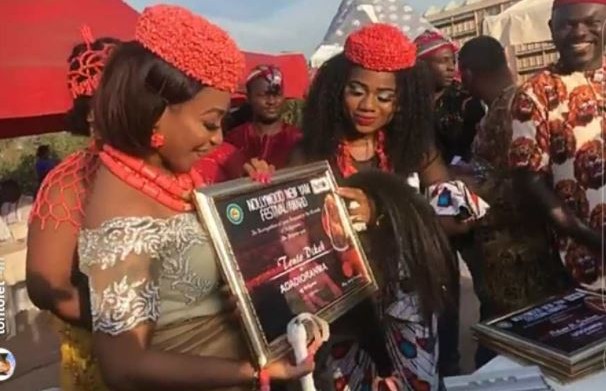 Tonto Dikeh endowed with honorary title