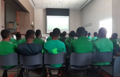 Japan defeat: Garba take Eaglets to classroom