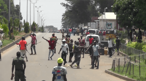 Thugs Disrupt NLC Peaceful Protest in Kaduna
