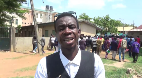 Kaduna Student Protest over Increase in School Fees