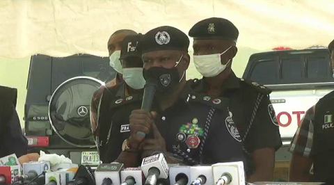 Police Parades 18 Suspects