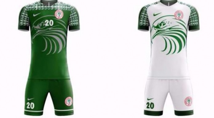 Super Eagles New Jersey for USA Unveiling February 5