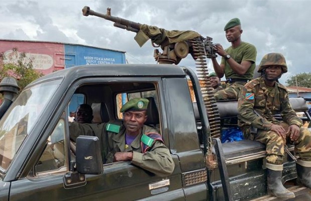 Heavy gunfire erupts as DR Congo's anti-UN protests continue