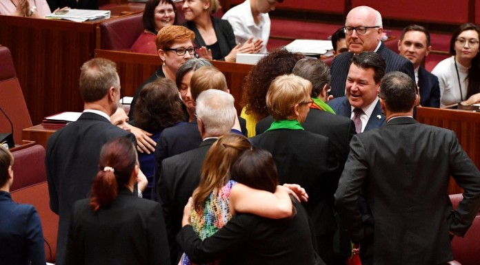 Same-sex marriage clears Australian Upper chamber