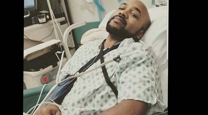 Banky W recovering after a successful skin cancer surgery (Photos)