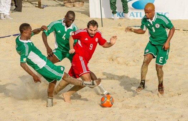 Beach soccer: Nigeria loses to Oman
