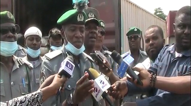 Customs Seizes over 2,115 Bags of Imported Rice, Cars