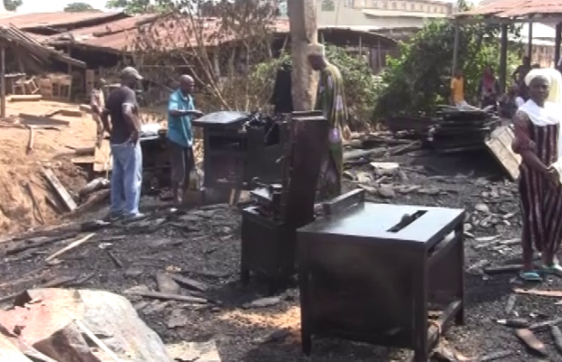 Traders Count Losses as Fire Razes 22 Shops at Bodija Market