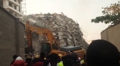 Over 15 Confirmed Dead in Ikoyi Collapsed Building