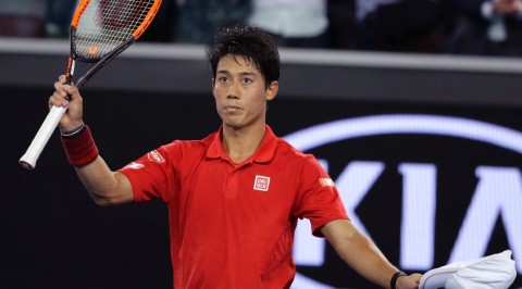 Tennis:Nishikori replaces Nadal in top 5