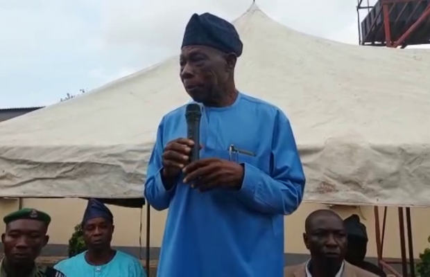 Obasanjo Visits Market Named After Him in Ibadan