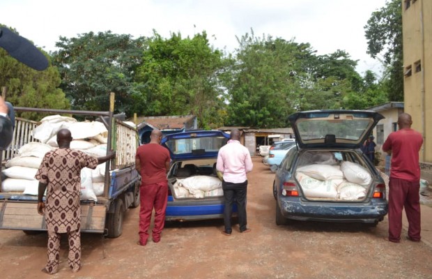 Oyo NSCDC Arrest Four Suspect For Theft of Palliative