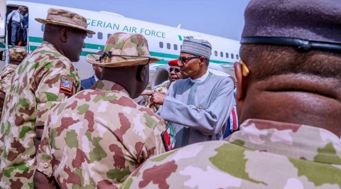 Boko Haram: Buhari visits Maiduguri