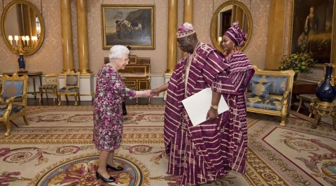 Queen Elizabeth II receives Nigeria’s High Commissioner to the UK