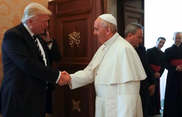 Trump arrives Vatican, meets Pope Francis