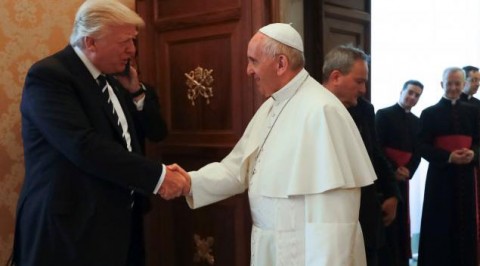 Trump arrives Vatican, meets Pope Francis